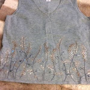 Tank and matching cardigan